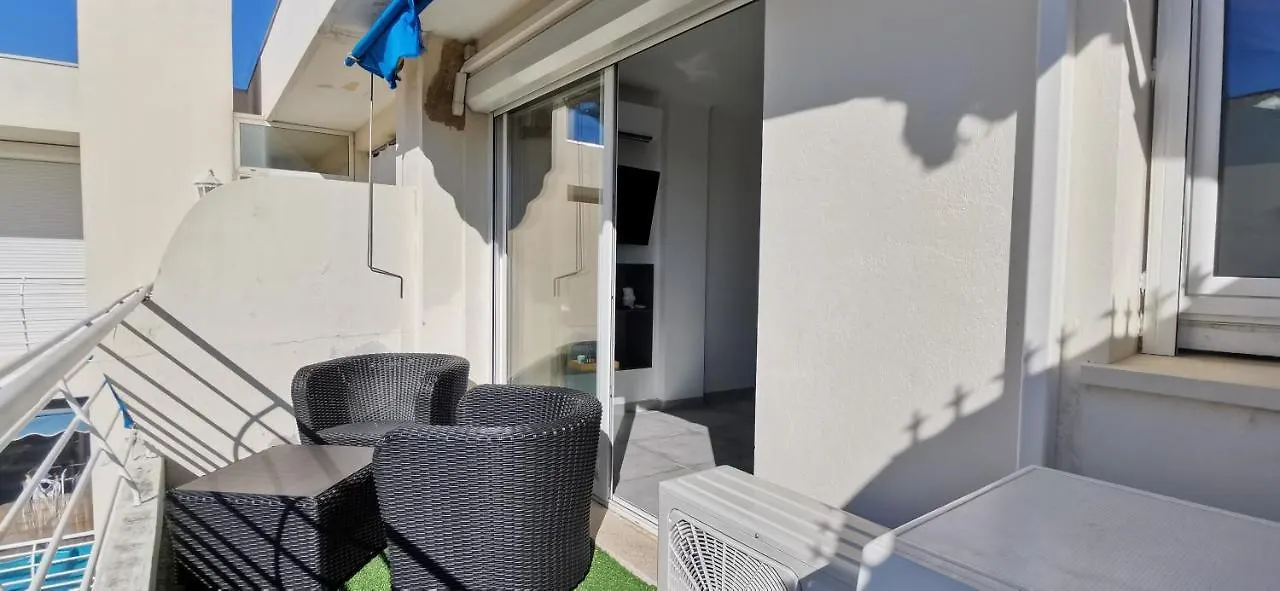 Cannes Pointe Croisette Studio Plage 2 Min A Pieds 0*,  France
